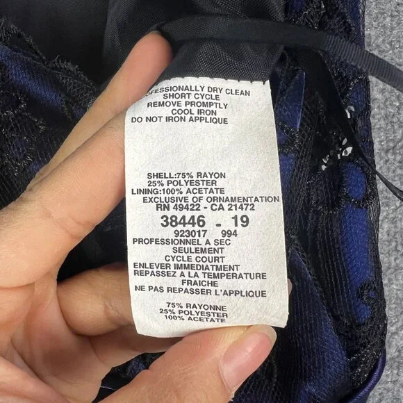 Vintage Y2K Jessica Mcclintock‎ Gunne Sax USA MADE Purple Maxi Dress lace M